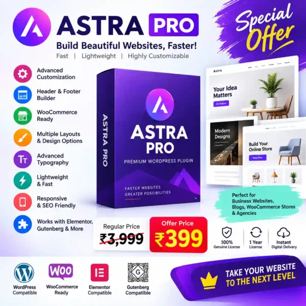 Astra Pro 1 Year License Key